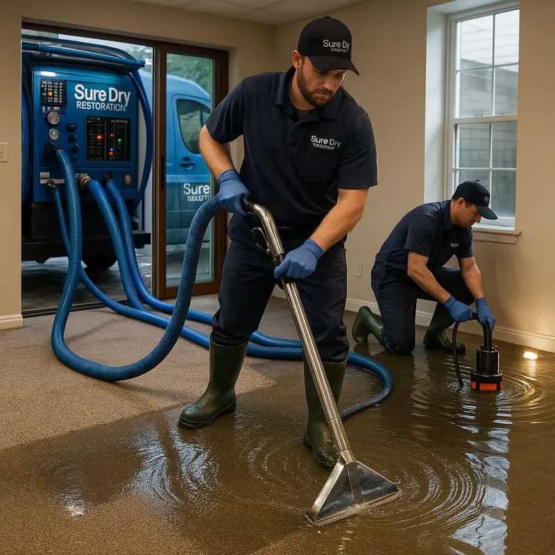 Water Extraction and Removal process in Troy, MI